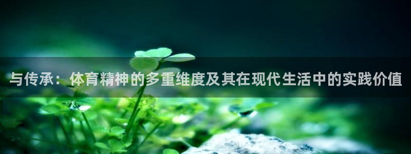 米兰体育官网下载平台是正规平台吗安全吗：与传承：体育