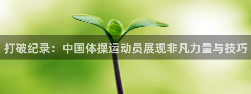 米兰体育能提款吗：打破纪录：中国体操